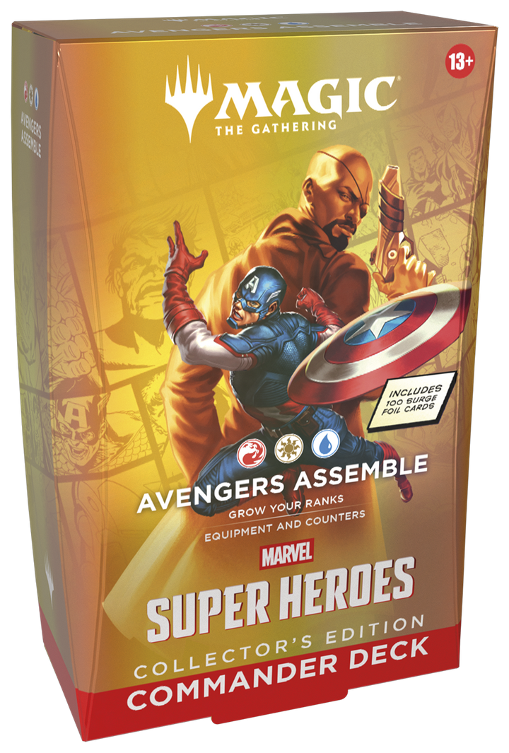 Marvel Super Heroes Collector's Edition Commander Deck - Avengers Assemble | MAGIC: THE GATHERING | English