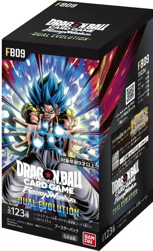 Booster Box FB09 | Dual Evolution | Fusion World | DRAGON BALL | Japanese