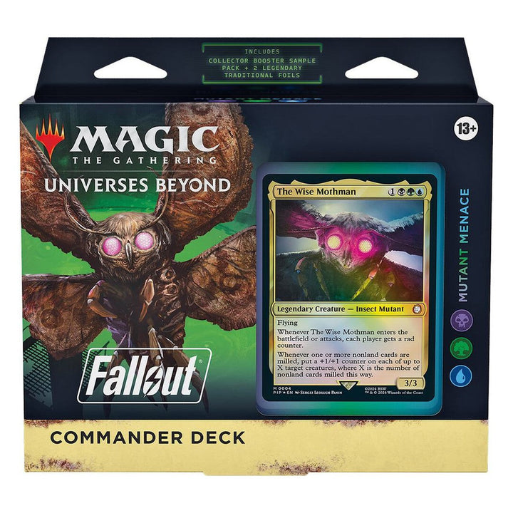 Fallout Commander Deck - Mutant Menace | MAGIC: THE GATHERING | English