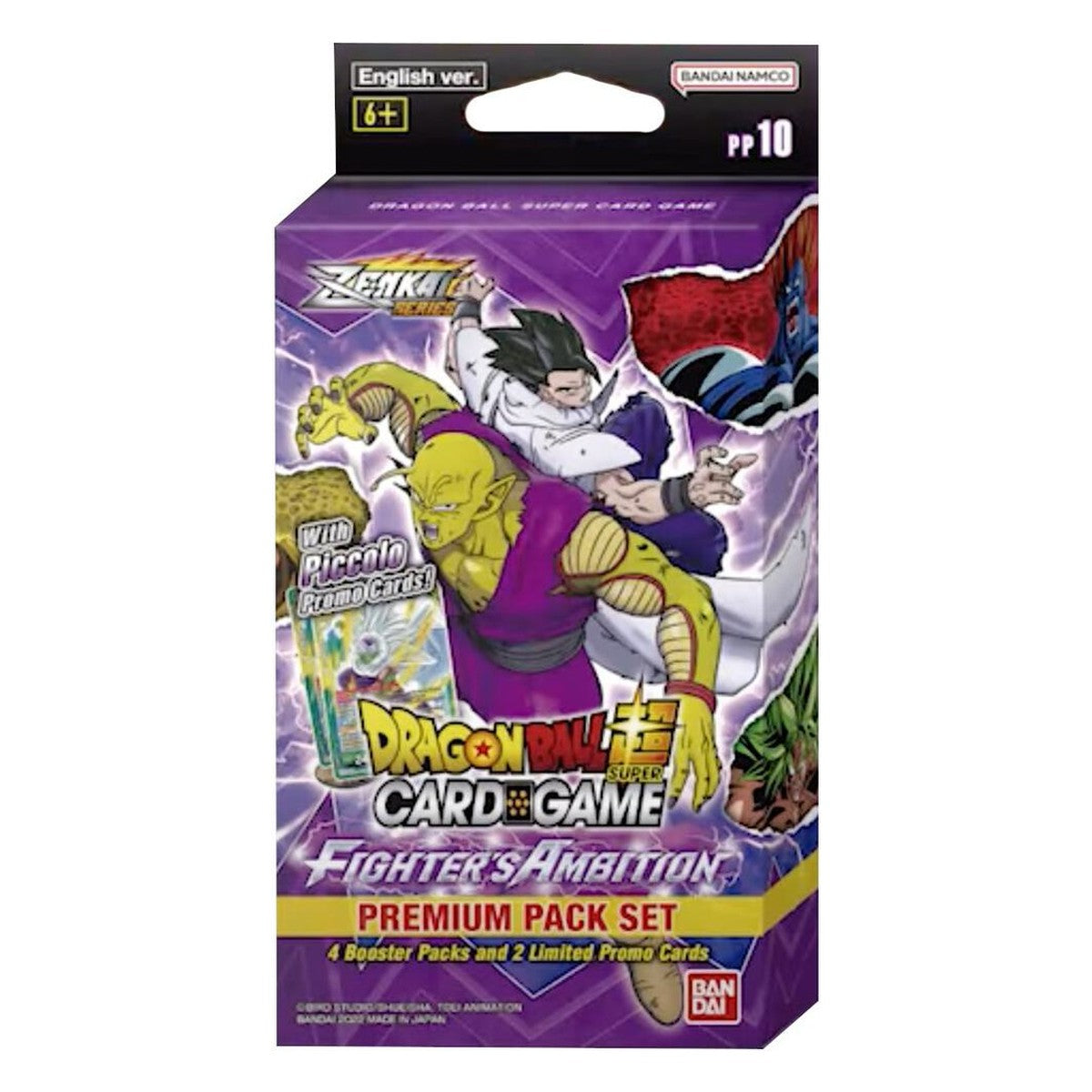 Fighter's Ambition Premium Pack Set [PP10] | DRAGON BALL | English