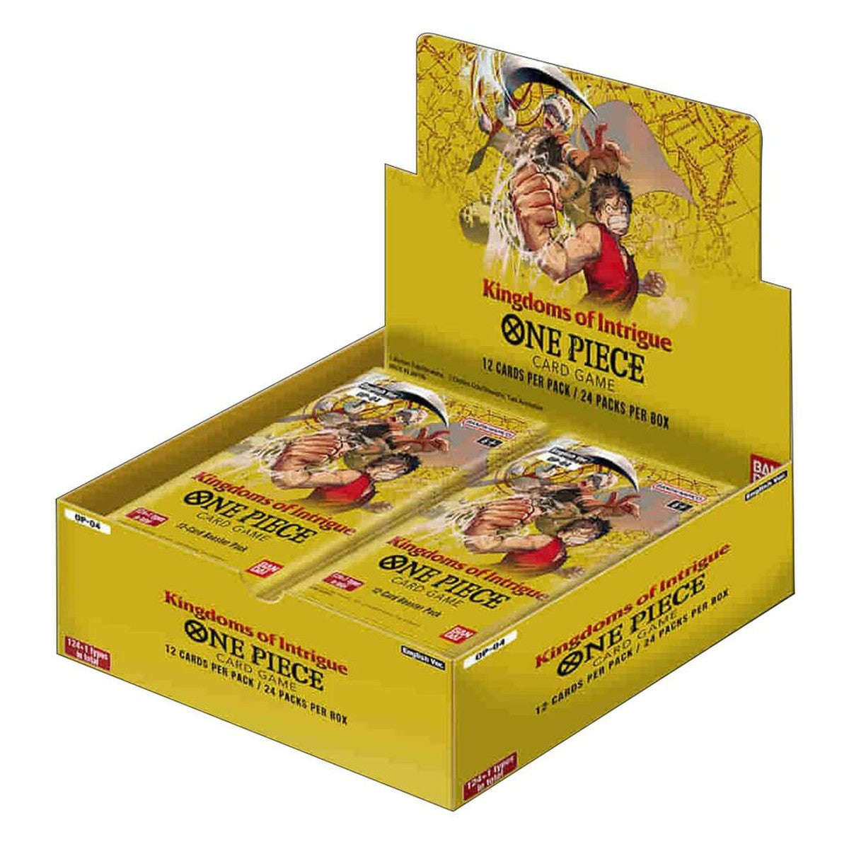 OP-04 Booster Box | ONE PIECE | Kingdoms of Intrigue | English