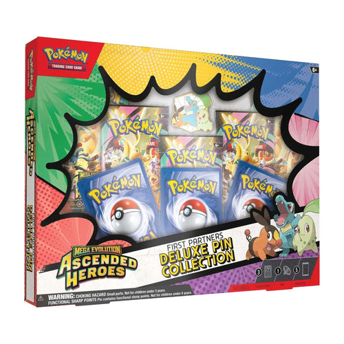 Ascended Heroes First Partners Deluxe Pin Collection | POKÉMON | English