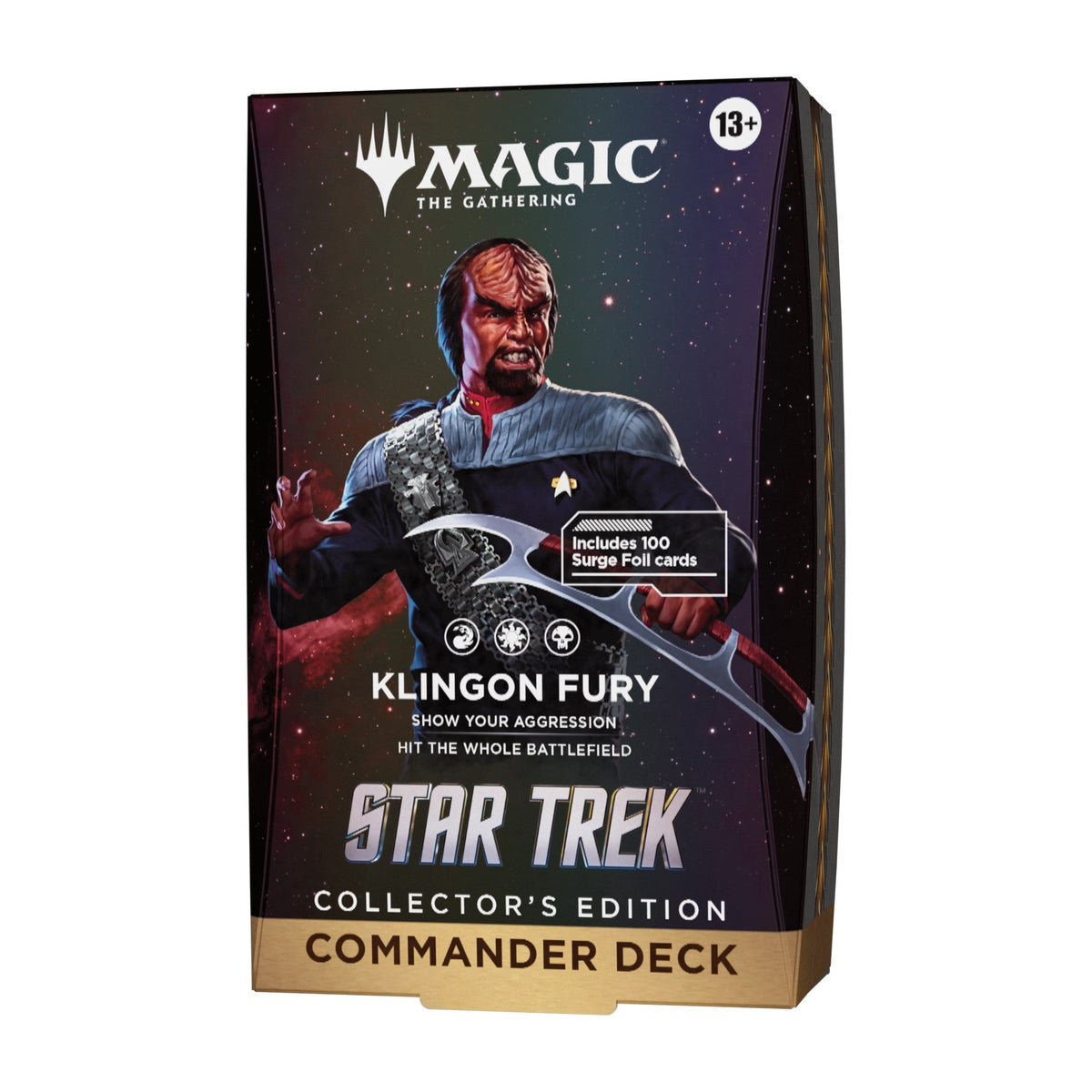 Star Trek Collector's Edition Commander Deck - Klingon Fury | MAGIC: THE GATHERING | English (Pre-Order)