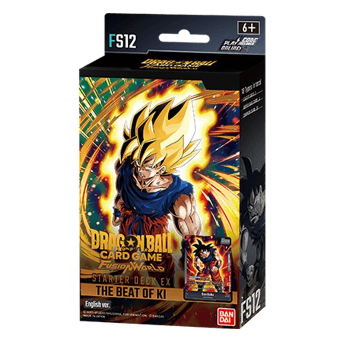Starter Deck EX -The Beat of Ki- [FS12] | Fusion World | DRAGON BALL | English