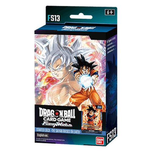 Starter Deck -The Saiyan Raised on Earth- [FS13] | Fusion World | DRAGON BALL | English (Pre-Order)