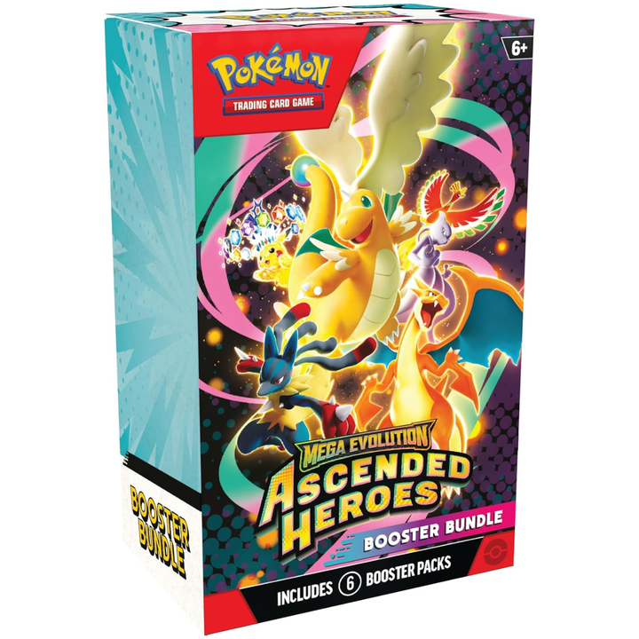 Bundle de 6 boosters Ascended Heroes | POKÉMON | Anglais