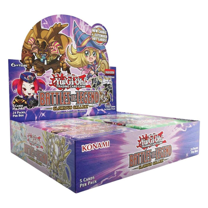 Display Battles of Legend: Glorious Gallery (1re édition) – produit scellé Yu-Gi-Oh! en français