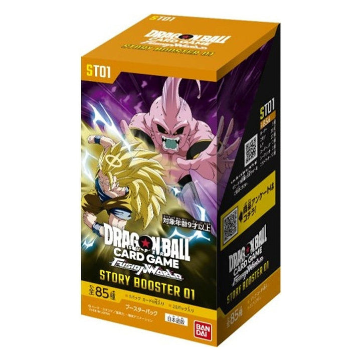 Display ST01 Story Booster 01 – produit scellé Dragon Ball Super Card Game Fusion World en japonais