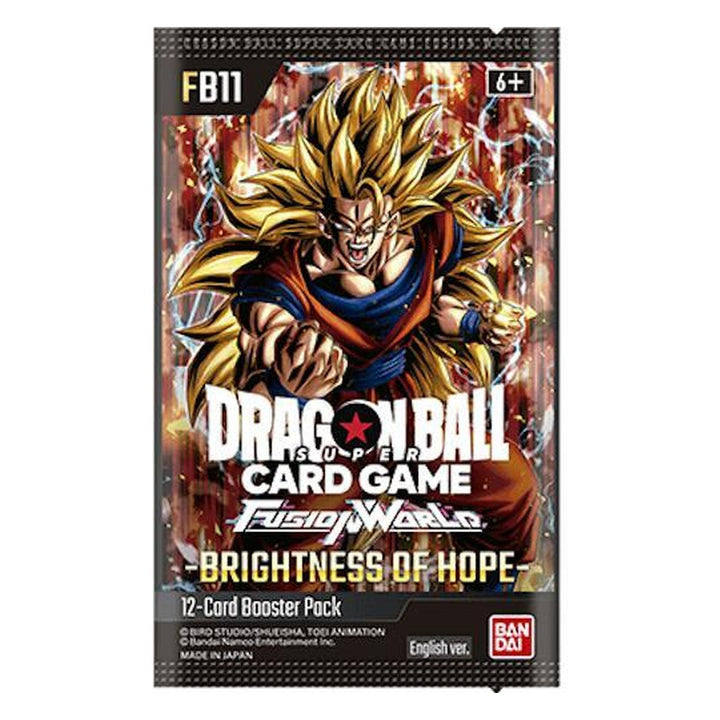 Booster FB11 Brightness of Hope – produit scellé Dragon Ball Super Card Game Fusion World en français