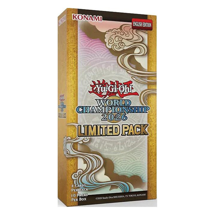 Coffret Limited Pack World Championship 2026 – produit scellé Yu-Gi-Oh! en français