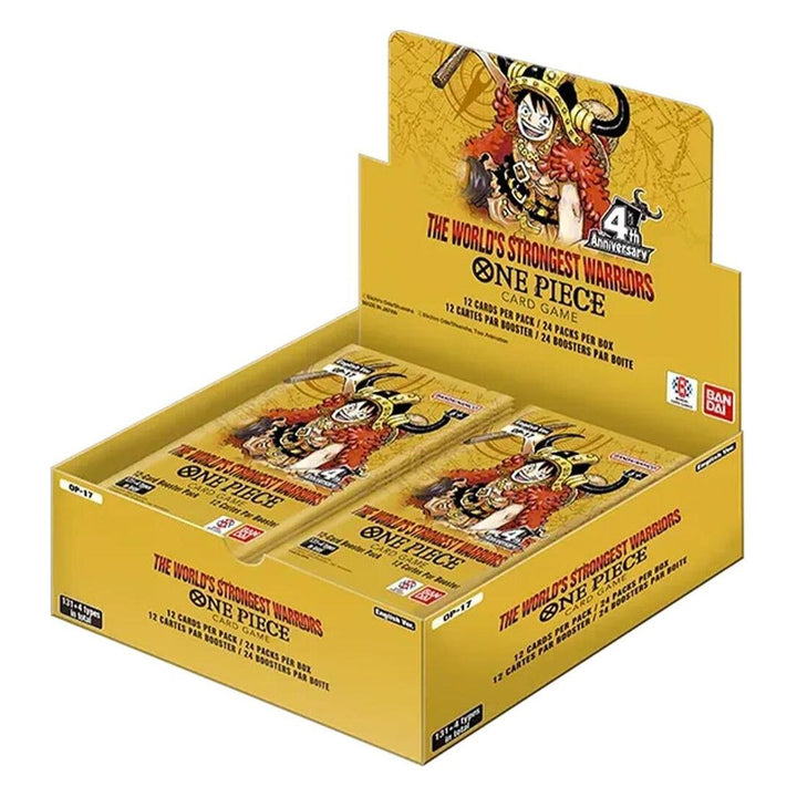 Display OP-17 The World's Strongest Warriors – produit scellé One Piece Card Game en français