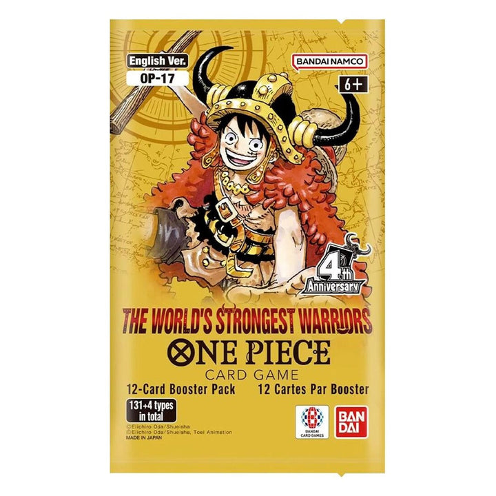 Booster OP-17 The World's Strongest Warriors – produit scellé One Piece Card Game en français