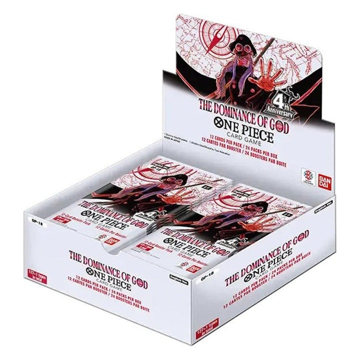 Display OP-18 The Dominance of God – produit scellé One Piece Card Game en français