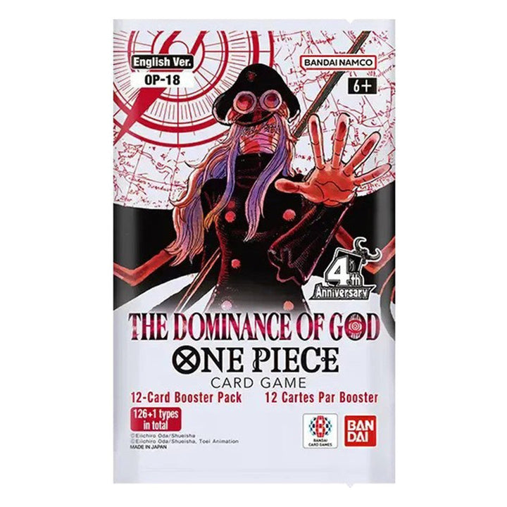Booster OP-18 The Dominance of God – produit scellé One Piece Card Game en français