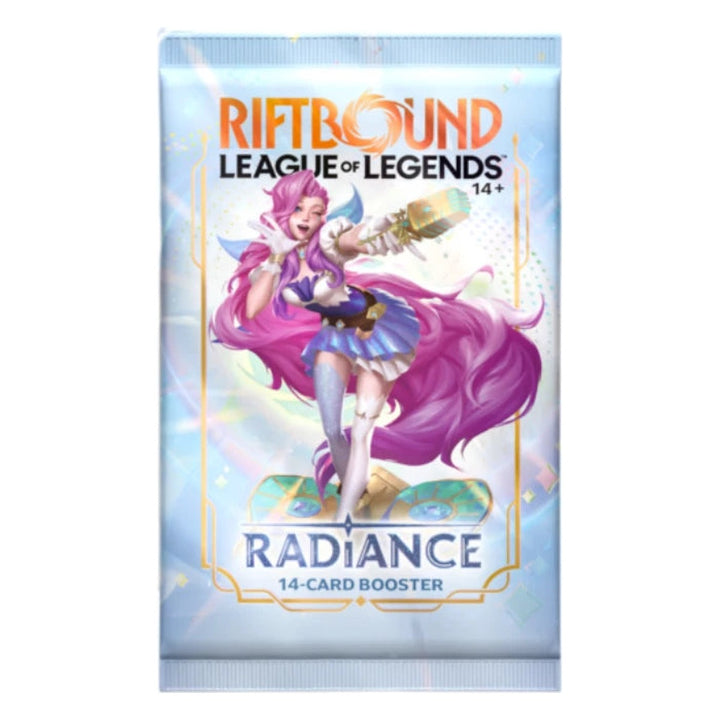 Booster Radiance – produit scellé Riftbound: League of Legends TCG en français