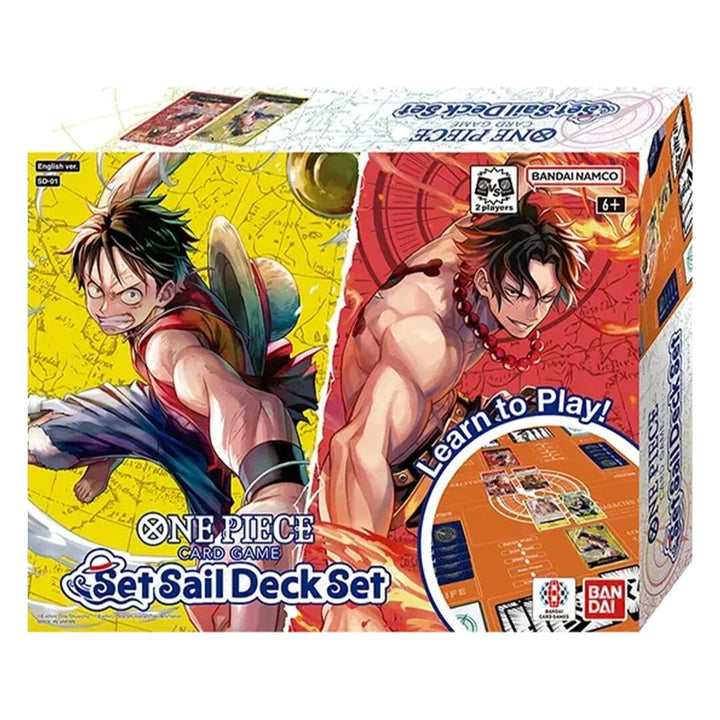 Lot de decks Set Sail [SD-01] Français – produit scellé One Piece Card Game en français