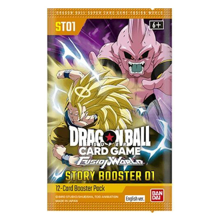 Booster ST01 Story Booster 01 – produit scellé Dragon Ball Super Card Game Fusion World en français